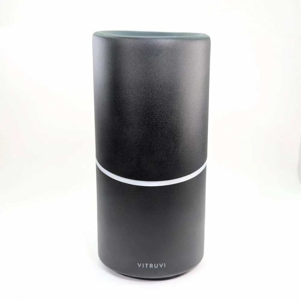 Vitruvi Move Essential Oil Diffuser Charcoal Black Portable Ultrasonic Corded